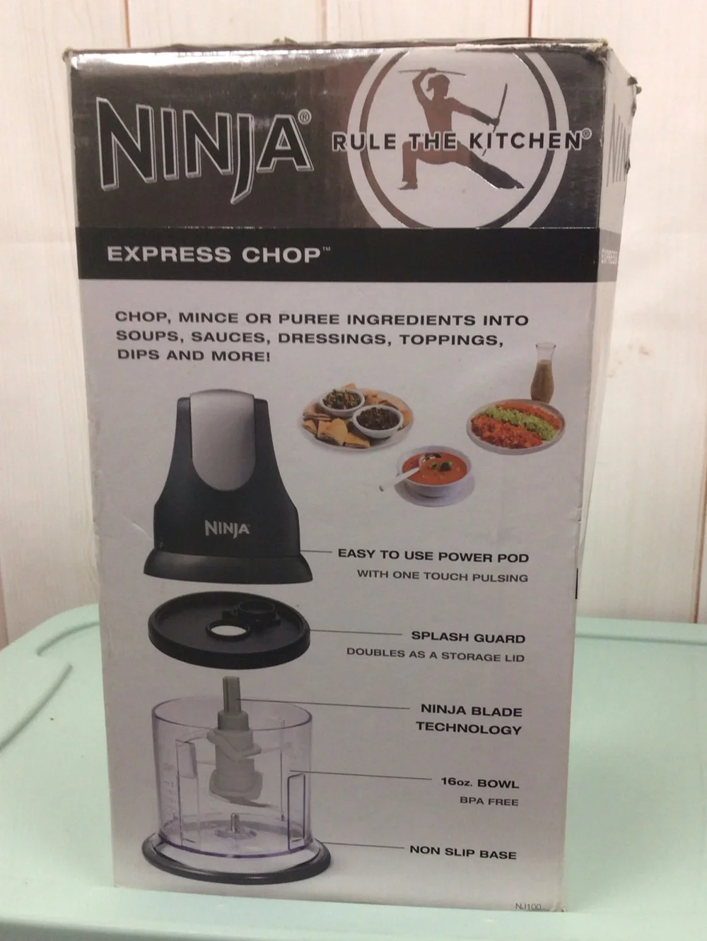 Ninja Express Chop Compact Food Chopper - Black